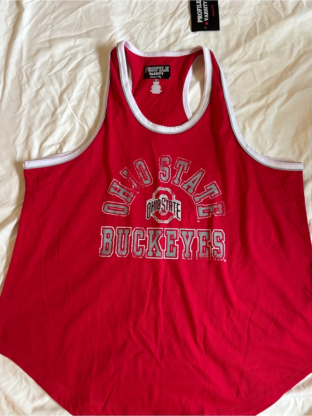 Ohio State Buckeyes women’s Red Tank Top